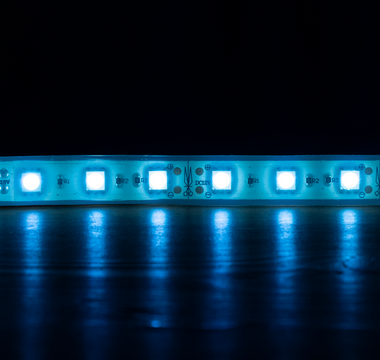 What is the LED light strip and how is it generally used?